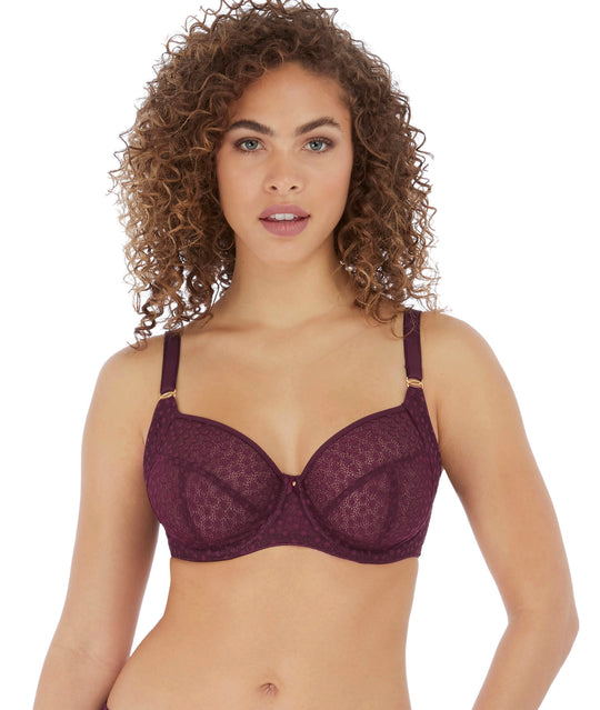 Freya Womens Starlight Underwire Side Support K Cup Bra