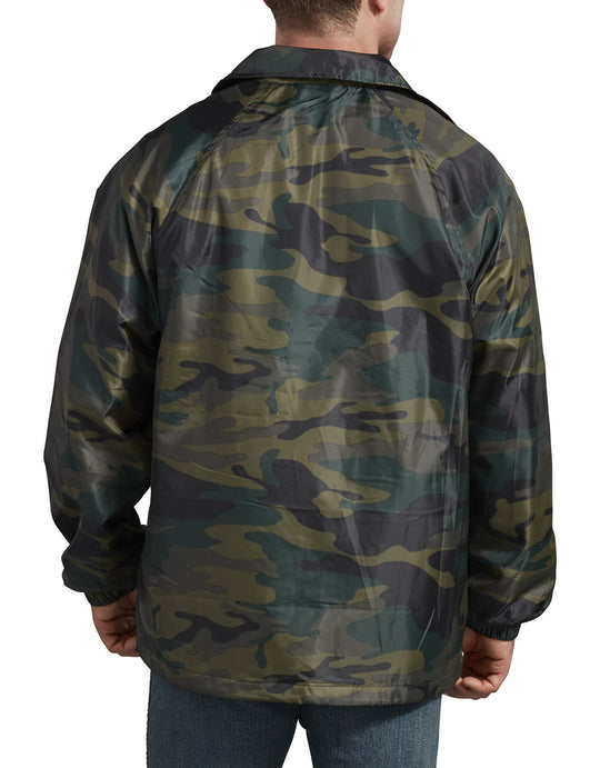 Dickies Mens Camo Coaches Jacket