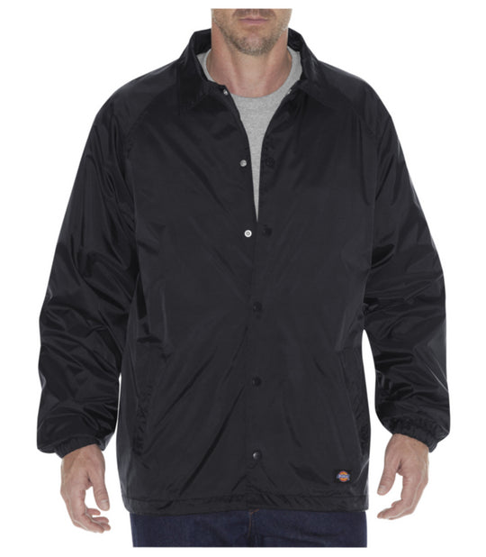 Dickies Mens Snap Front Nylon Jacket