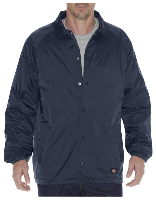 Dickies Mens Snap Front Nylon Jacket