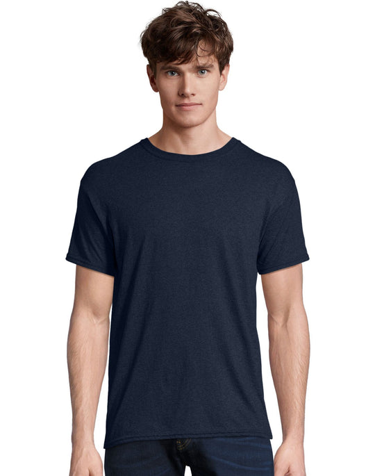 Hanes Men`s X-Temp Fresh IQ Tri-Blend Performance Tee