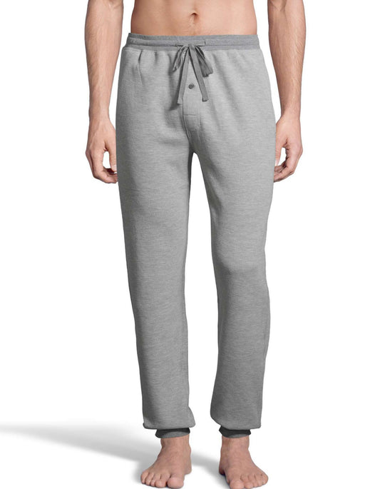 Hanes Mens 1901 Heritage Waffle Jogger