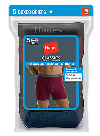 P570CA - Hanes Elegance Nylon Brief 5-Pack