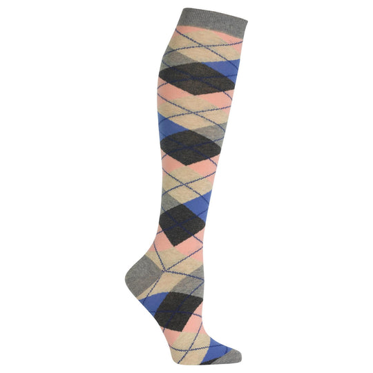 Hot Sox Womens Argyle Knee High Socks