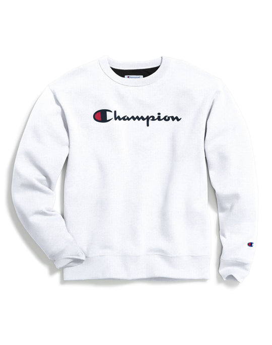 Champion Mens Powerblend Fleece Crew