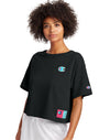 Champion Life Womens Heritage Crop Tee