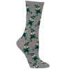 Hot Sox Womens Dancing Leprechaun Crew Socks