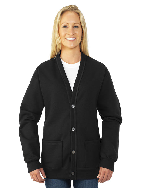 Jerzees Womens NuBlend Cardigan