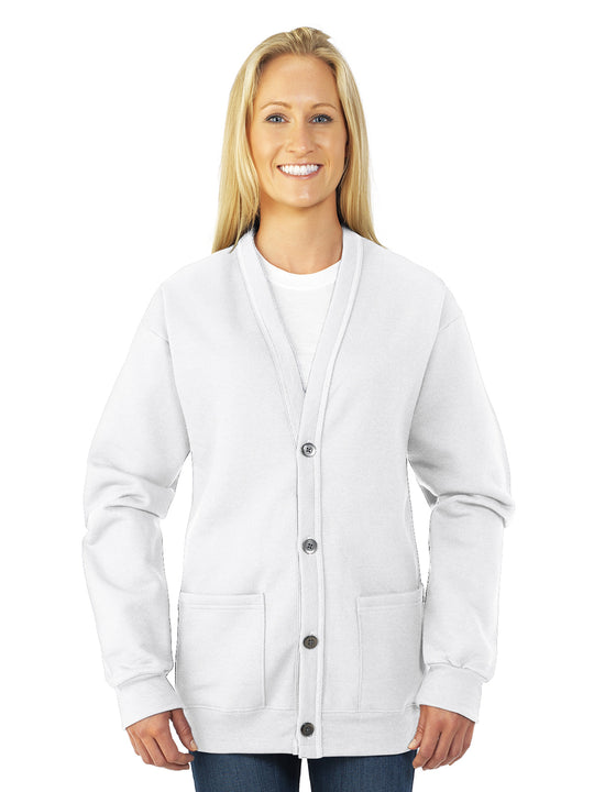 Jerzees Womens NuBlend Cardigan