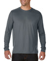 Gildan Mens Performance Long Sleeve Tech T-Shirt