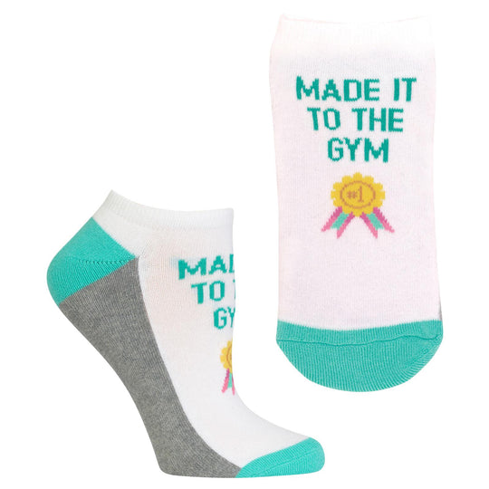 Hot Sox Womens Made it to the Gym Ankle Socks