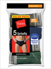 Hanes Men's Fashion Briefs with Comfort Flex Waistband 5 Pack