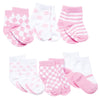 Elegant Baby Unisex 6-Pack Baby Socks