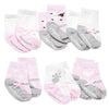 Elegant Baby Unisex 6-Pack Baby Socks