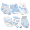 Elegant Baby Unisex 6-Pack Baby Socks