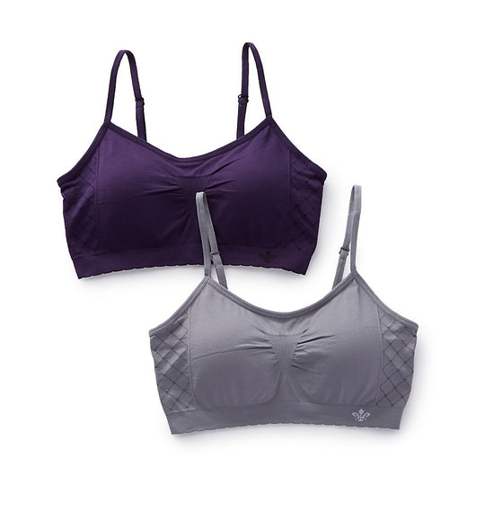 Lily of France Dynamic Duo Women`s 2-Pack Seamless Bralette