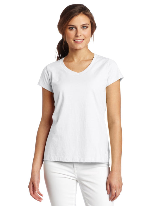 Champion Women's Favorite Cotton V-Neck T-Shirt