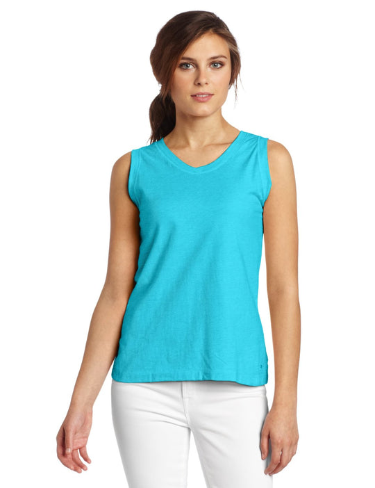 Champion Women's Favorite Cotton V-Neck Tank Top