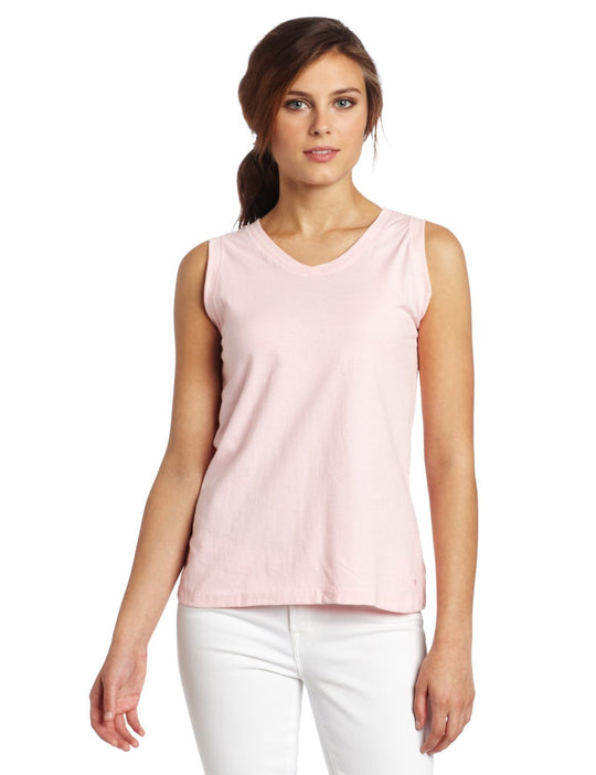 Champion Women's Favorite Cotton V-Neck Tank Top