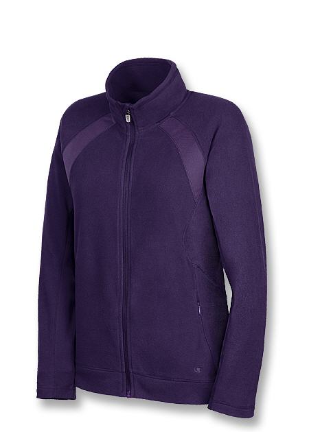 Champion Double Dry Micro-Tech Fleece Full-Zip Women's Jacket