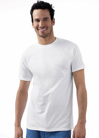 Hanes Classics Crew Neck T Shirt 6 Pack