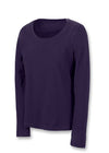 Champion Favorite Scoop-Neck Long-Sleeve Cotton Women's T Shirt