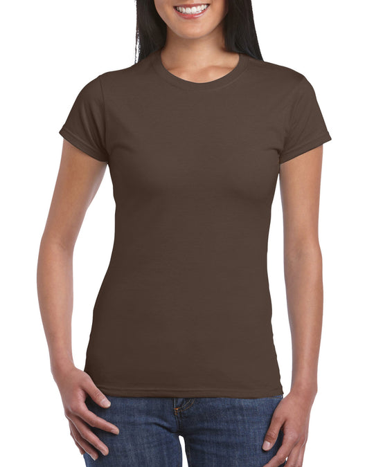 Gildan Ladies Softstyle  T-Shirt, XL, White