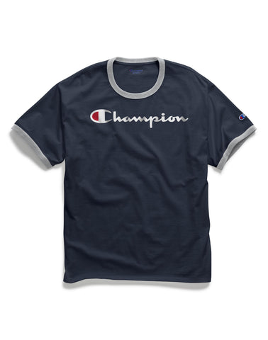 Champion Mens Classic Jersey Ringer Tee