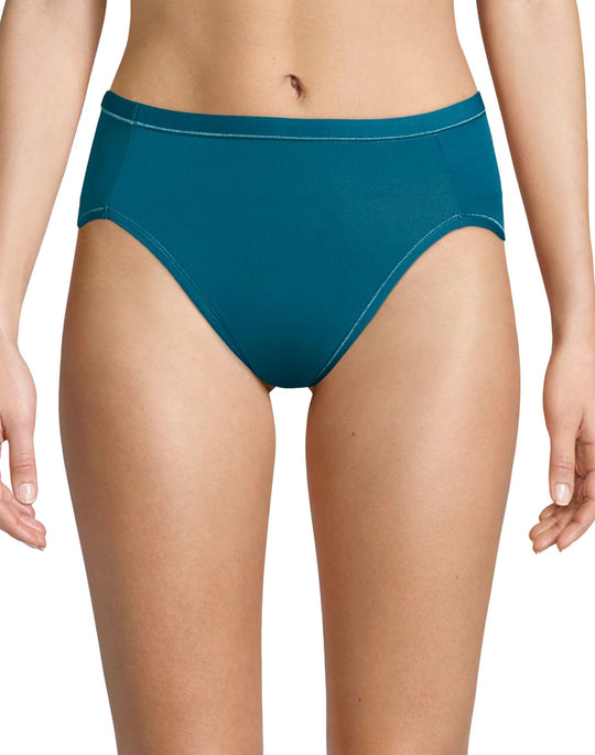 Hanes Womens Ultimate™ Cool Comfort™ 4-Pack Hi-Cut Panties