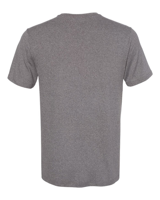 Weatherproof Mens Cool Last Heathered Lux T-Shirt 20427, XL, Heather Lapis Blue