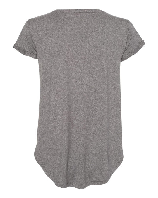 Weatherproof Women’s Cool Last Heathered Lux Dolman Sleeve T-Shirt W20429, XL