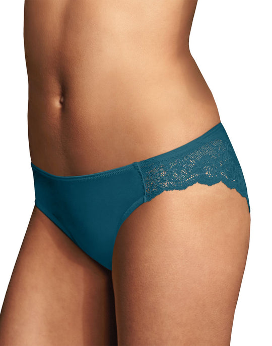Maidenform Women`s Comfort Devotion Lace Back Tanga