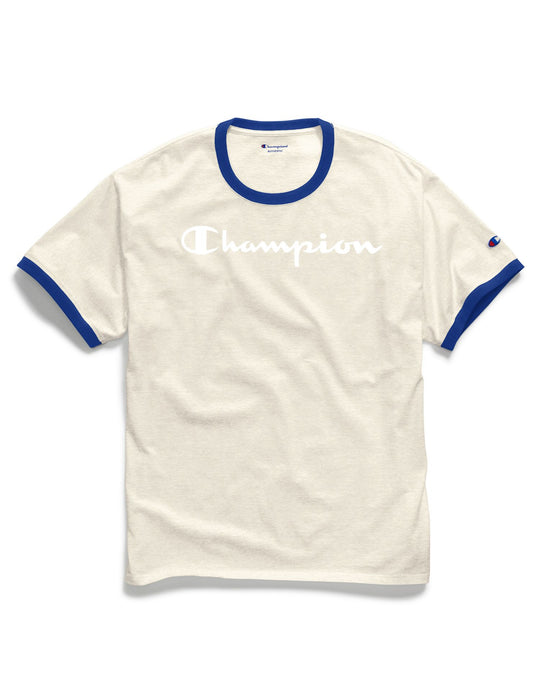 Champion Mens Classic Jersey Ringer Tee