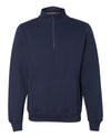 Russell Athletic Dri Power Quarter-Zip Cadet Collar Sweatshirt, XL, Navy