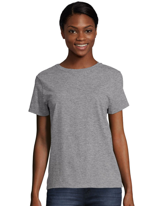 Hanes Women's Relax Fit Jersey Tee 5.2 oz