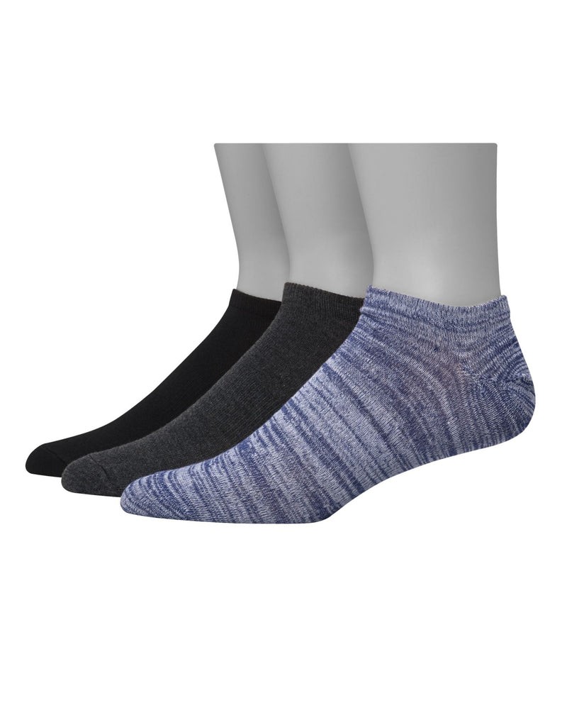 Hanes Mens 1901 Heritage Super Low No Show Socks 3-Pack