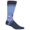 Hot Sox Mens You Had Me At Merlot Crew Socks