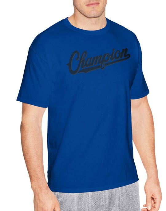 Champion Mens Graphic Short Sleeve Jersey Tee