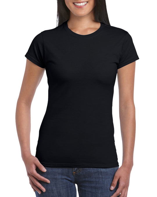 Gildan Ladies Softstyle  T-Shirt, XL, White