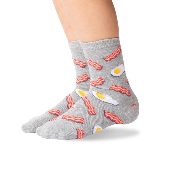 Hot Sox Kids Eggs and Bacon Socks