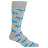 Hot Sox Mens Narwhal Crew Socks
