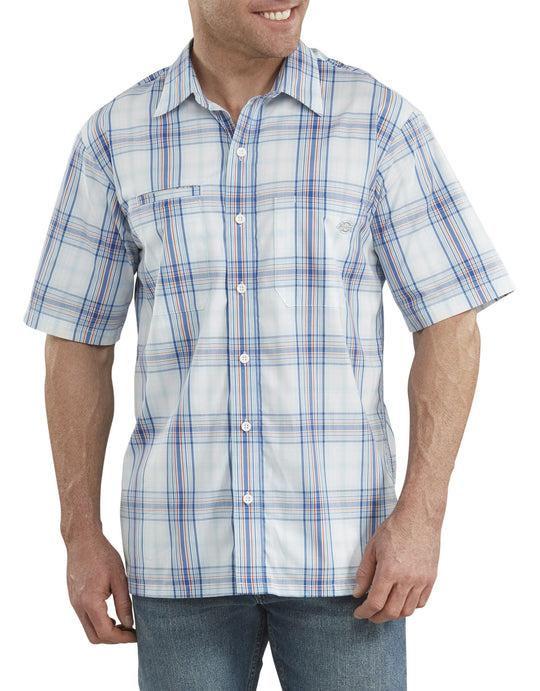 Dickies Mens Temp-iQ Performance Cooling Woven Short Sleeve Shirt