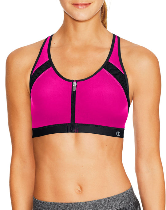 Champion Women's The Zip Sports Bra