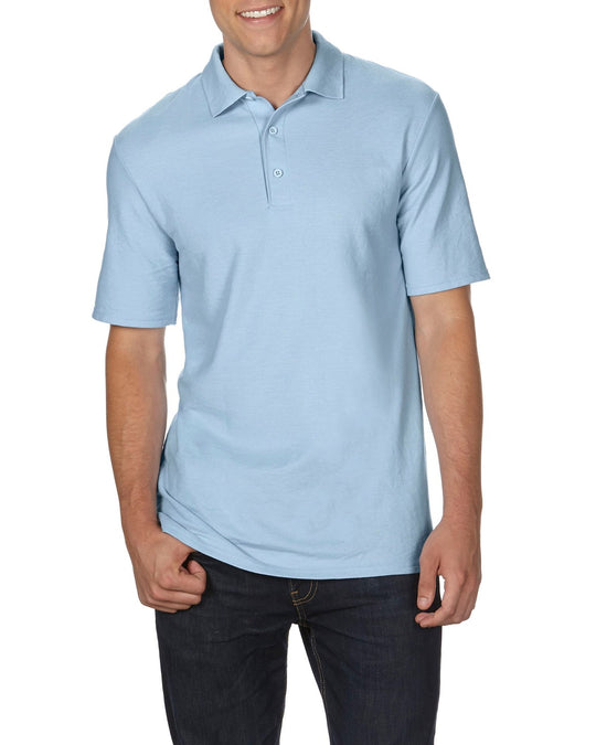 Gildan Mens DryBlend Double Piqué Sport Shirt, XL, Navy