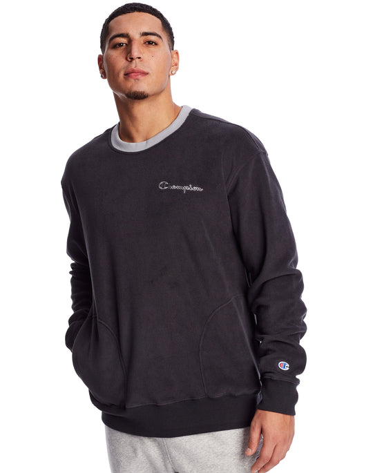 Champion Mens Urban Polar Fleece Crew