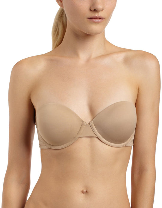 Maidenform Women`s One Fabulous Fit Strapless Bra With Convertible Straps