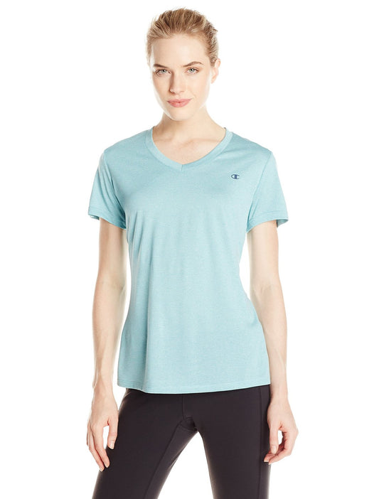 Champion Vapor® Women`s Stripe V-Neck Tee