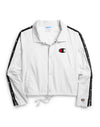 Champion Life Womens Zipper Tape Cropped Coaches Jacket