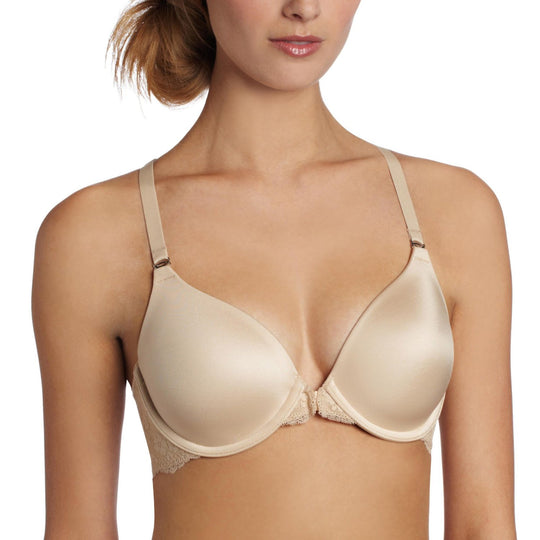 07112 - Maidenform Women`s Pure Genius T-Back Bra with Lace Underwire Bra