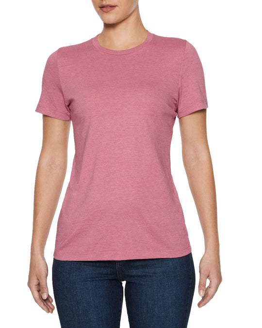 Gildan Ladies Softstyle CVC T-Shirt, XL, White